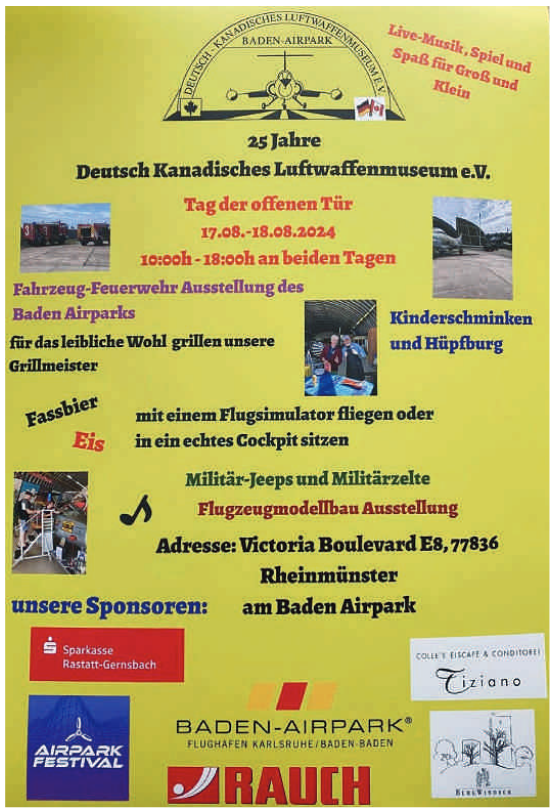 Plakat Tag der offenen Tür